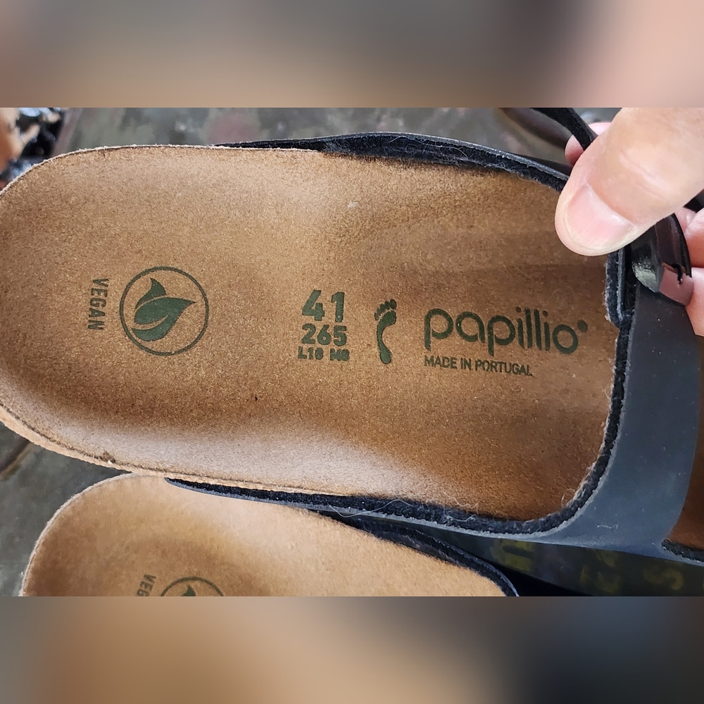 Papillio Vegan Sandals with Black Straps - Picture 3 of 6